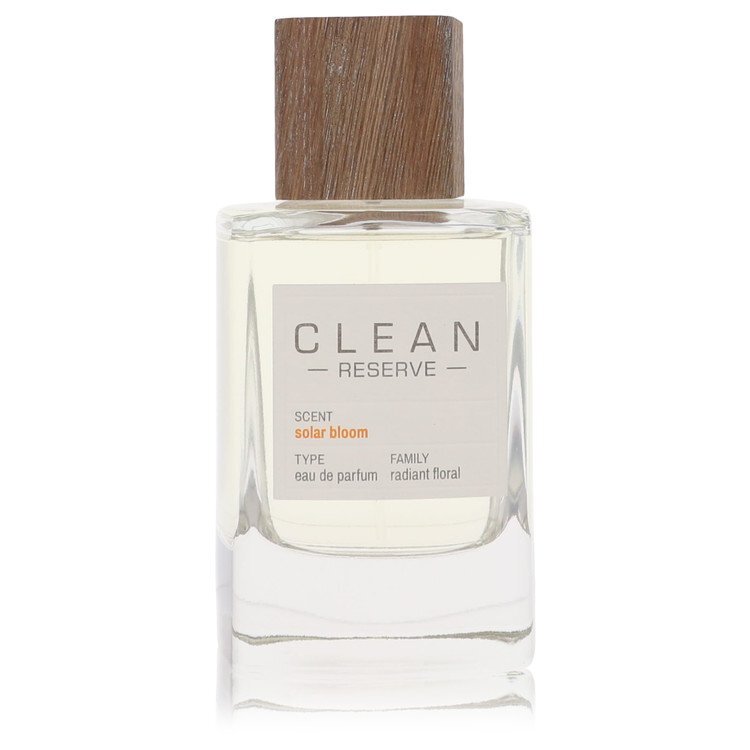 Clean Reserve Solar Bloom by Clean Eau De Parfum Spray (Unisex unboxed) 3.4 oz (Women)