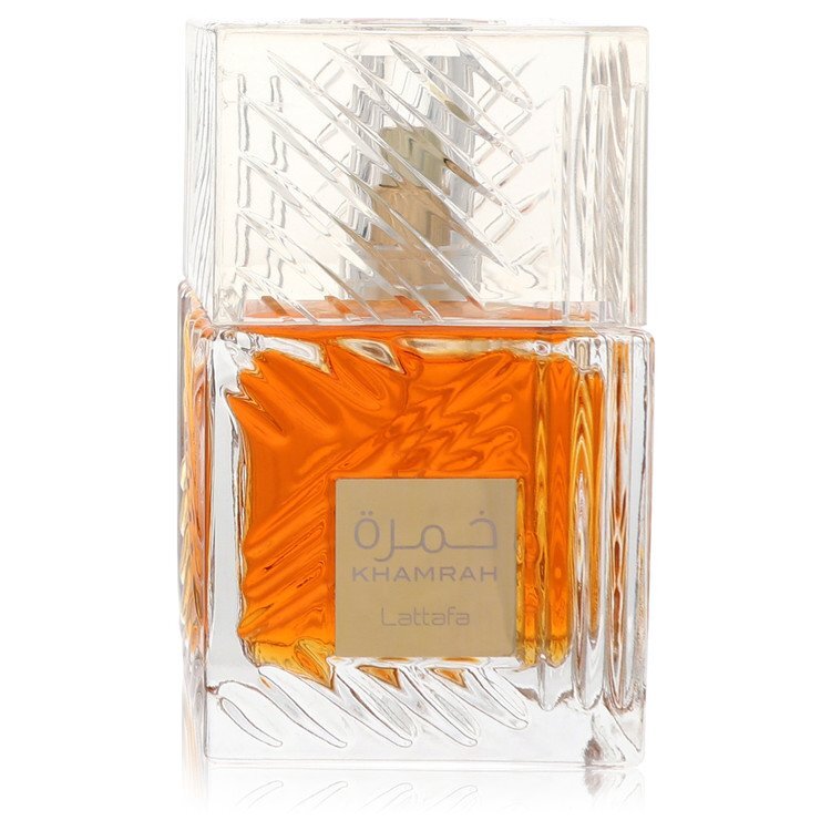 Lattafa Khamrah by Lattafa Eau De Parfum Spray (Unisex Unboxed) 3.4 oz (Men)